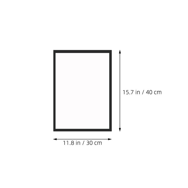 2pcs Magnetic Picture Frames for Refrigerator DIY Picture Frame Memory Photo Frame for Fridge Decor Self-Adhesive Magnetic Art Frame for Walls - Image 3