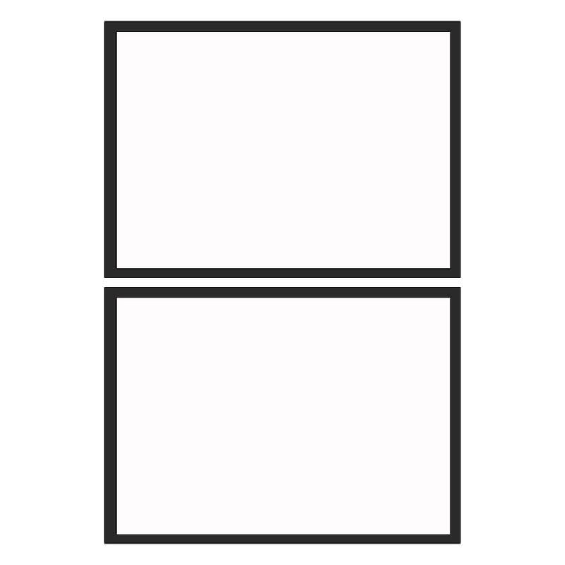 2pcs Magnetic Picture Frames for Refrigerator DIY Picture Frame Memory Photo Frame for Fridge Decor Self-Adhesive Magnetic Art Frame for Walls - Image 4