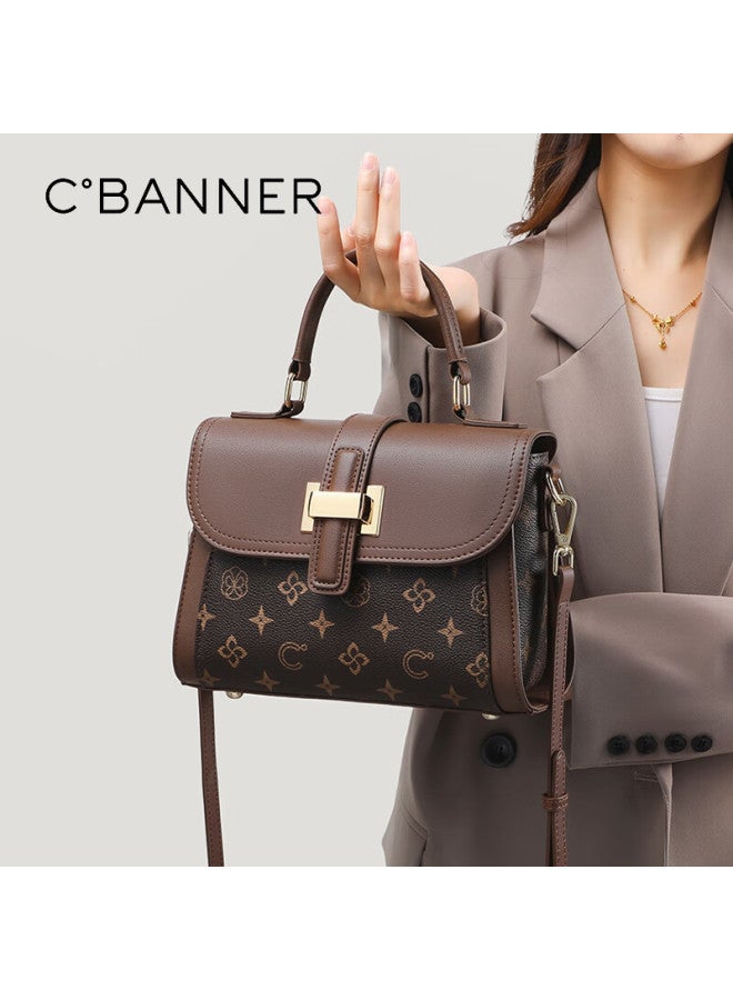 C.banner Handbag, Women's Crossbody Bag, Shoulder Tote, Luxury Printed Shoulder Bag, Birthday And New Year Gift For Women And Girlfriends - Image 1
