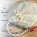 MyLifeUNIT Soup Bags Cotton Mesh Bag for Cooking 16 x 20 Set of 4 - Image 4
