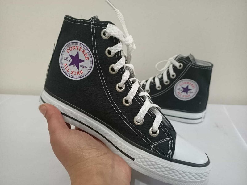Nisera Black Linen Women's Casual Shoes Cloth Sports Shoes  - Image 1
