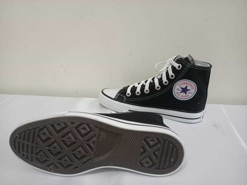 Nisera Black Linen Women's Casual Shoes Cloth Sports Shoes  - Image 4