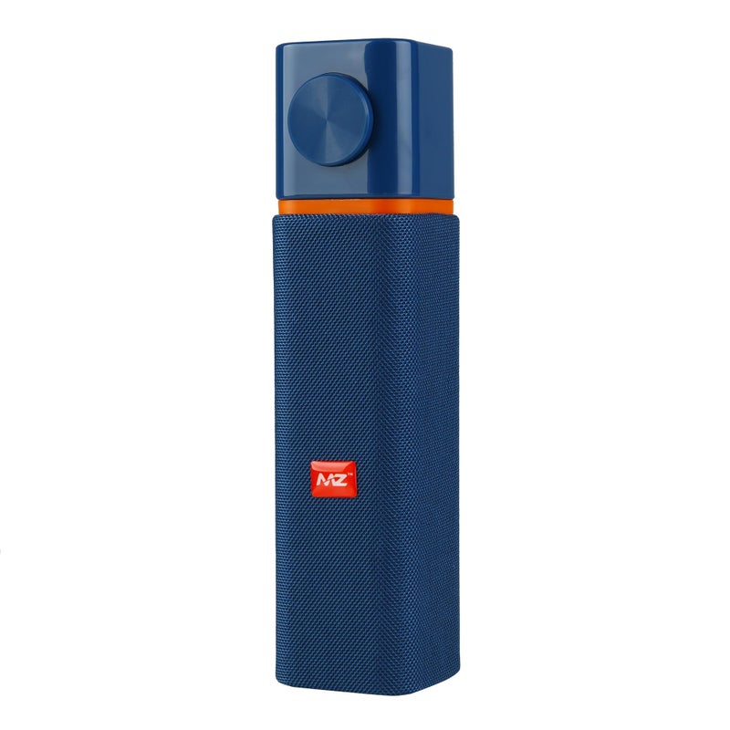 MZ M38VP Portable Bluetooth Speaker - Dark Blue | High Bass 10W Bluetooth Speaker | Experience Deep Sound | Immersive Sound Quality - Image 4