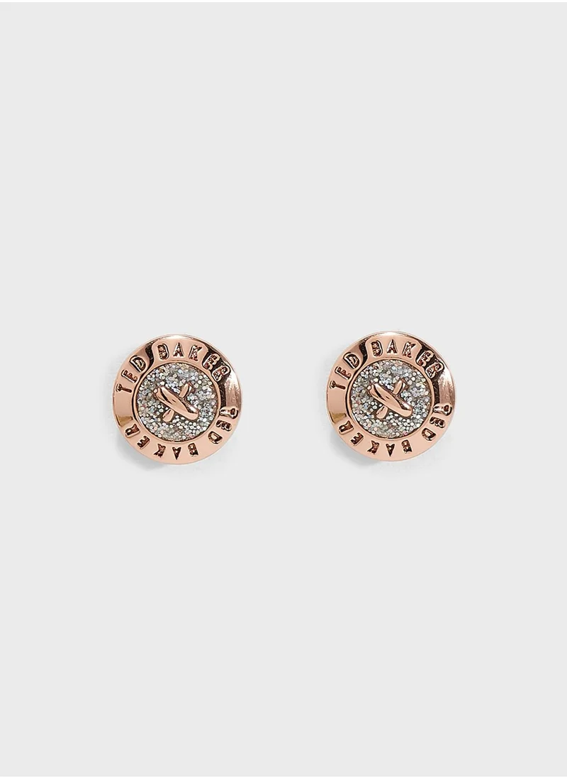 Ted Baker Emillia Mini Button Necklace + Earrings Set