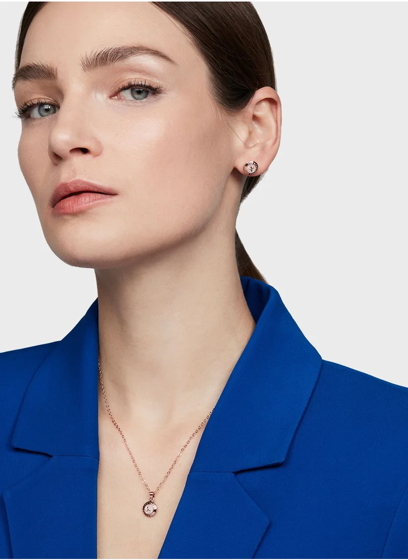 Ted Baker Emillia Mini Button Necklace + Earrings Set