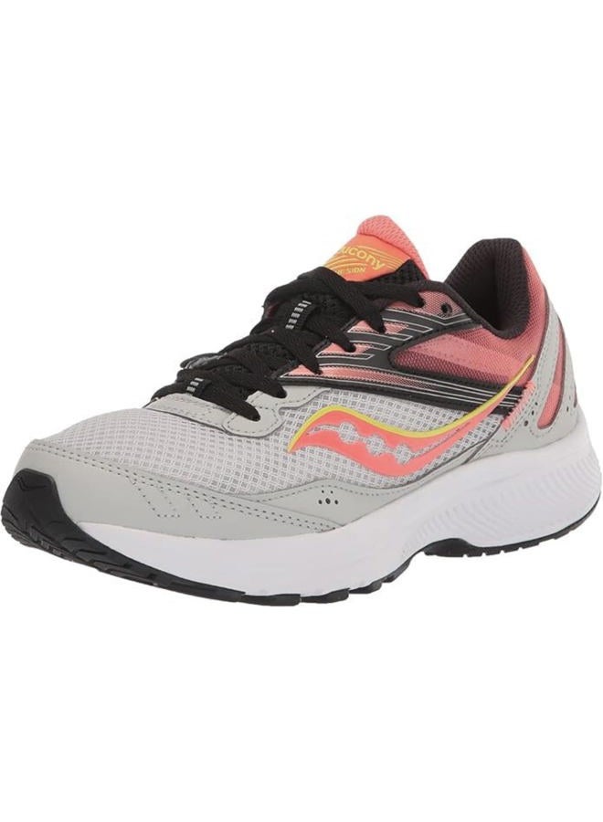 saucony Women's Cohesion 15 Running Shoe, Fog/Sunstone, 40.5 EU - Image 5