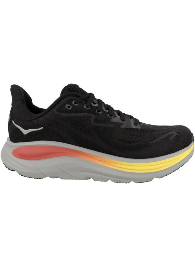 Hoka أحذية كليرتون 10 للرجال، أسود/رمادي كوني، 9 - Image 3