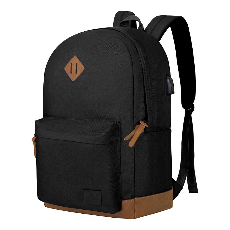 Goloni Backpack for Men Women, Anti-Theft Travel Laptop Backpack, Water Resistant 17.3 Inch USB Charging Backpack, Large Capacity Work Commute Bag - Image 1