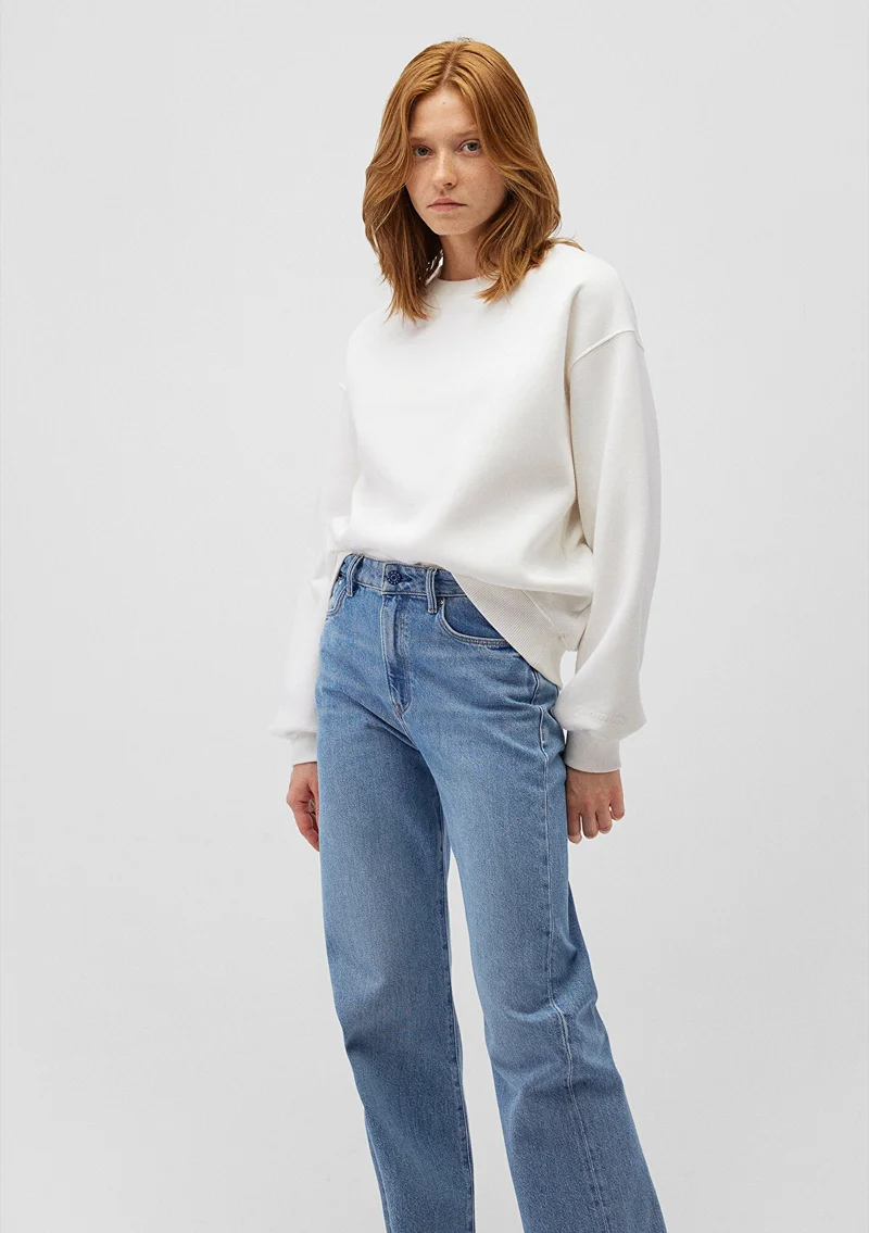 MAVI Crew Neck Beige Sweatshirt