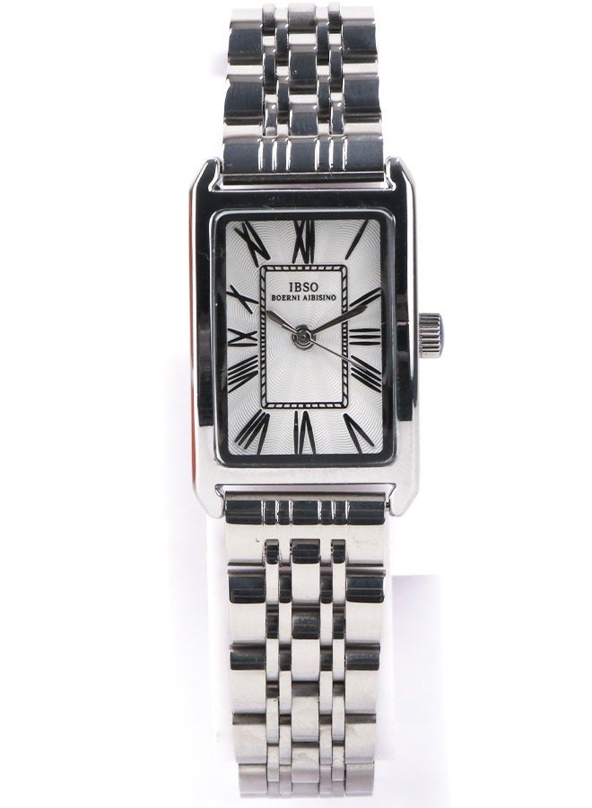 IBSO Casual Watch for Women -Analog- Quartz - Silver stainless steel Band - IBM28 - Image 3