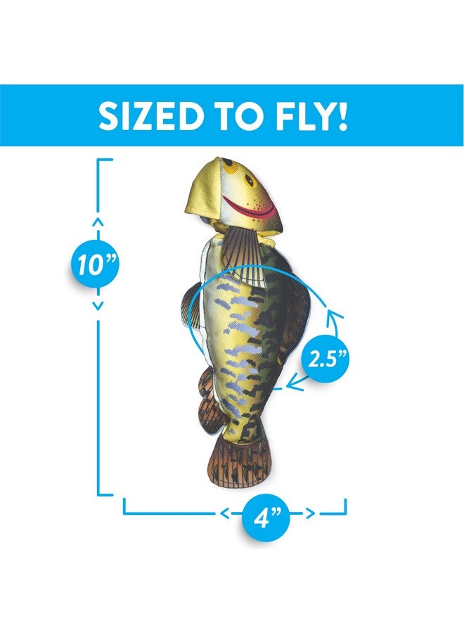 Spunky Pup Fly & Fetch Dog Toy - Durable, Floating, Interactive Bungee Launcher for Fetch and Water Play, Plush Fish - Image 4