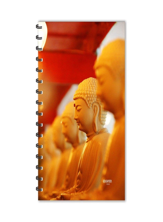 ESCAPER Buddha Diary (Ruled - A5 Size - 8.5 x 5.5 inches), Buddha Diary, Devotional Diary, Diary Notepad, Diary for Boys, Diary for Girls, Diary for Kids, Diary for Office, Diary for Gift - Image 1