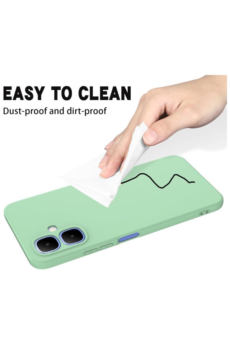 general Silicone protective case compatible with Infinix Smart 10, liquid silicone TPU soft case with lanyard strap, Infinix Smart 10 shockproof and drop-proof protective case - Image 5