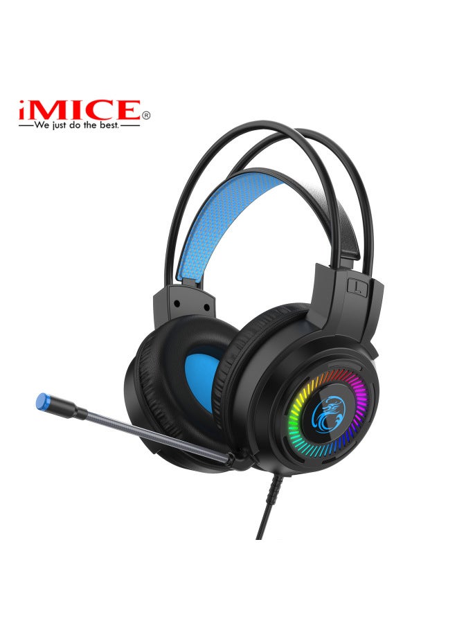 iMice Brand Hd-480 New Colorful Computer E-sports Headset Wired Gaming Headset - Image 5