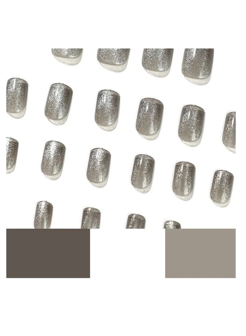 طقم أظافر أكريليك قابلة لإعادة الاستخدام مع شريط مزدوج وغراء متضمن - Image 5