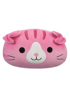 Squishmallows 12-Inch Medium Plush Geraldine Pink Scottish Fold Cat Stackables  Kellytoy Plush Toy, Multicolor, Pink  - Image 1