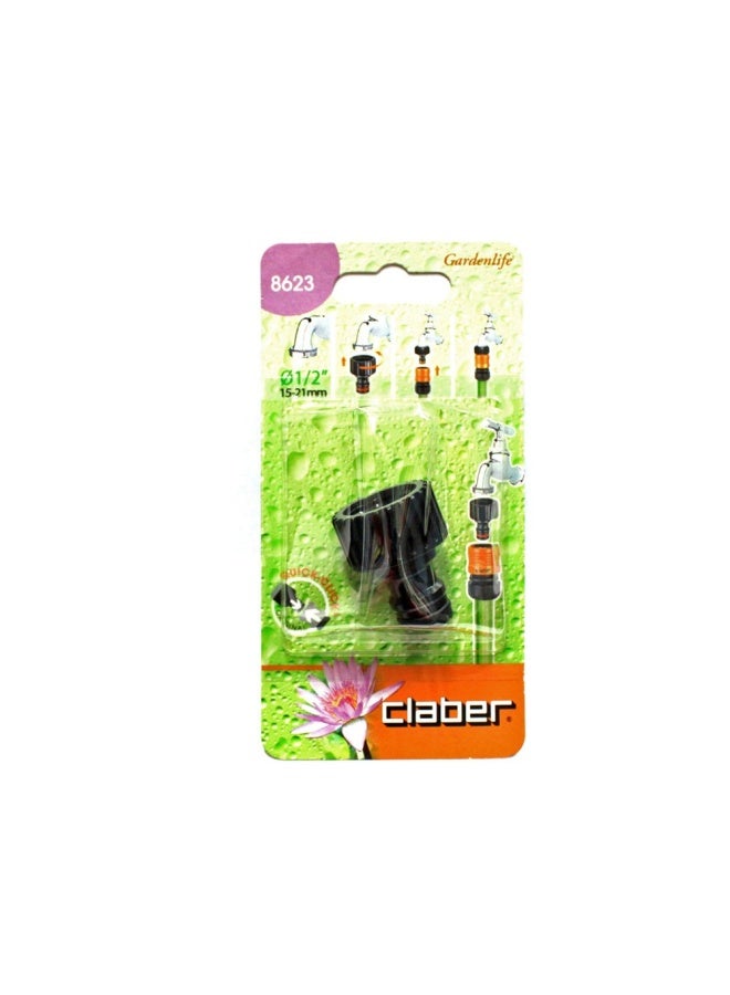 Claber Connection Tap 1/2 Gardenlife Carding - Image 3