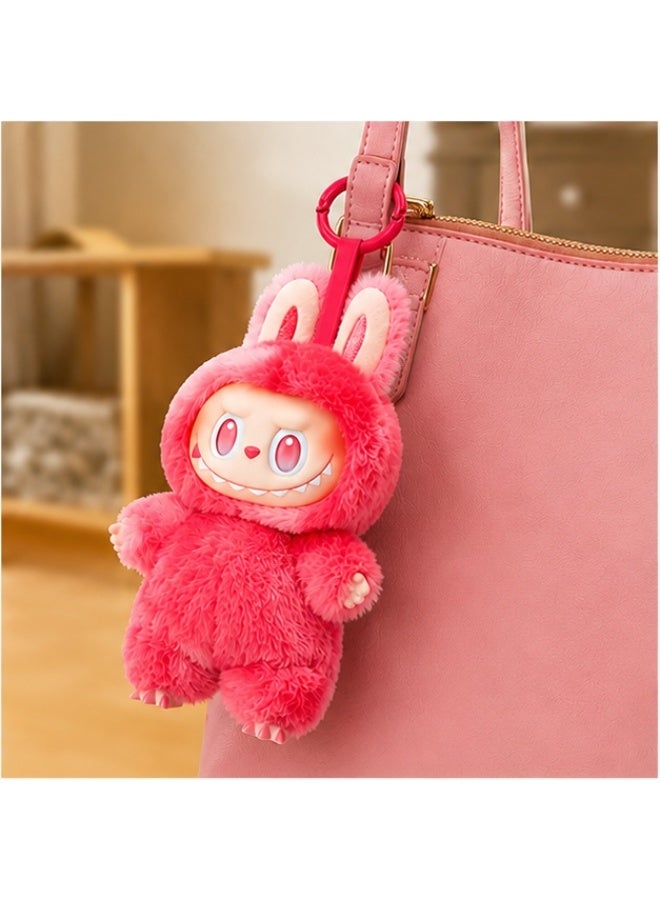 Labuu Soft Plush Doll Toy Collectible Character for Kids, Pink - Image 4