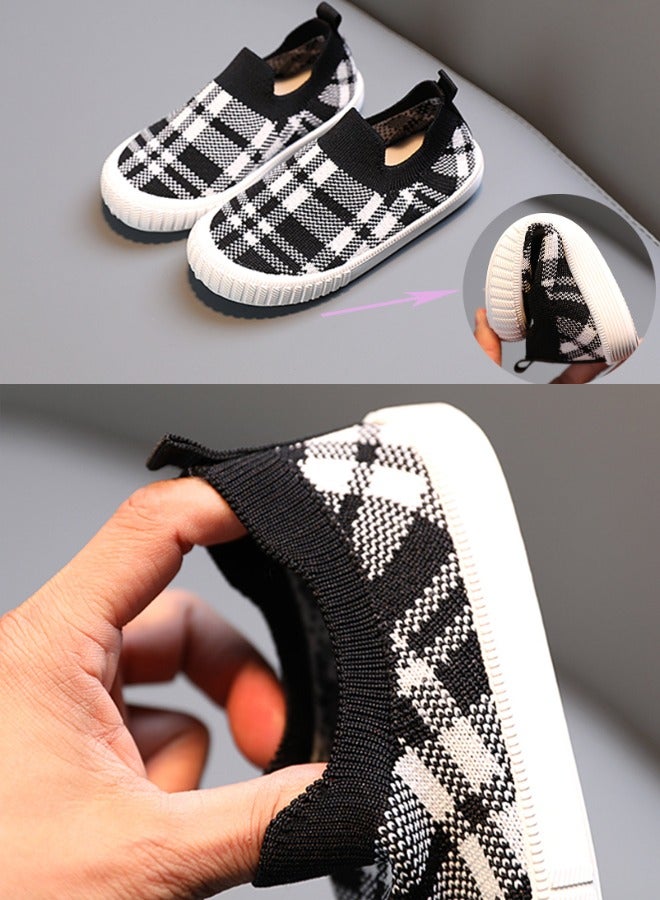 ZCM-HAPPY Soft Sole Baby Shoes, Toddler Socks Shoes for Spring and Autumn, Non-Slip Indoor Floor Shoes for Children  - Image 2