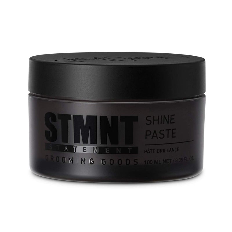 STMNT Grooming Goods Shine Paste, 3.38 oz | Natural Shine Finish | Strong Control | Non-Greasy Formula - Image 1