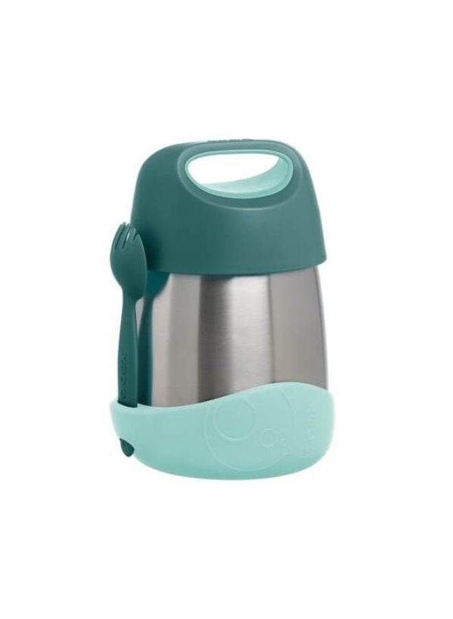 b.box  Food Jar with Spork for Toddlers | Easy open container for Toddlers | Stainless Steel, 5hrs + of perfect temperatures | Dishwasher safe, BPA Free - Image 3