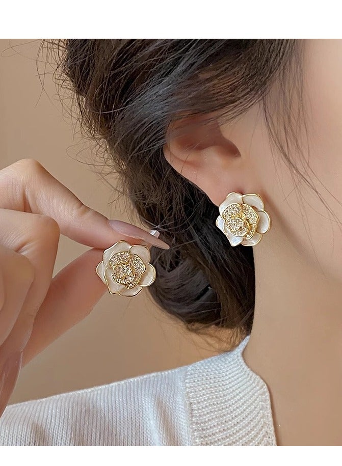 Mark Fairwhale New Natural Pearl Earrings With A High-End Temperament 