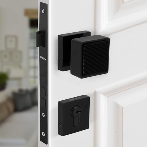 Plantex Heavy Duty Door Lock/Main Door Mortise Lock Handle/Handle Set for Home/Office/Door Accessories - (PT-011, Black) - Image 1