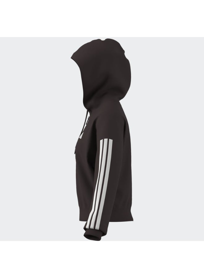 Adidas W 3S FT FZ HD شابران/أبيض - Image 4