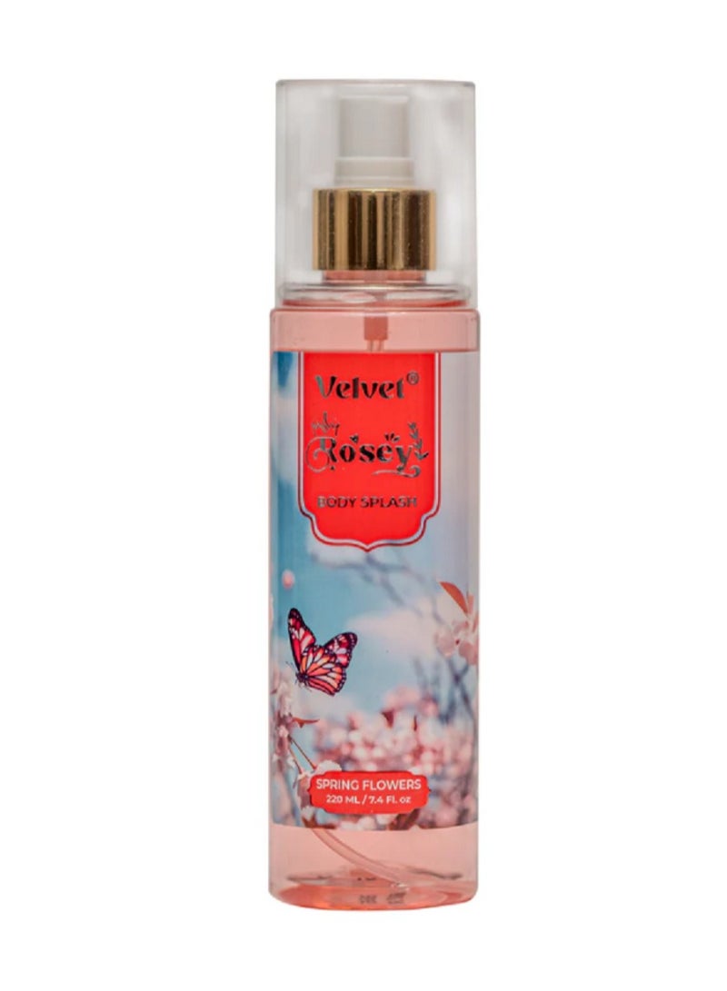 فلفيت فيلفيت روزي بودي سبلاش 250 مل