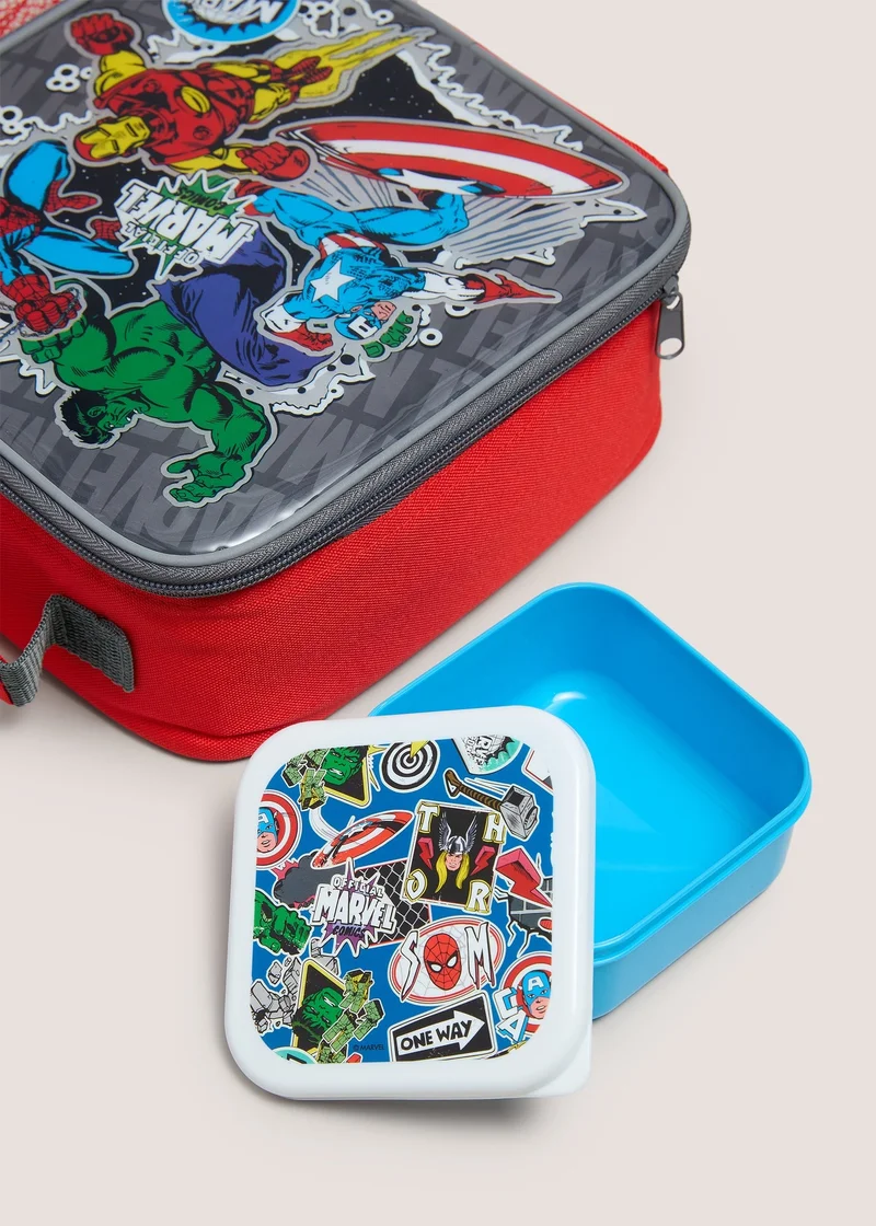 Matalan Marvel Bag & Snack Set Blue
