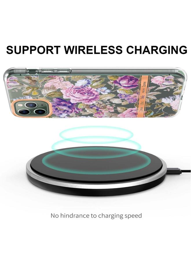 زبون جراب لهاتف iPhone 11 Pro Max من سلسلة الزهور والنباتات IMD TPU - Image 4