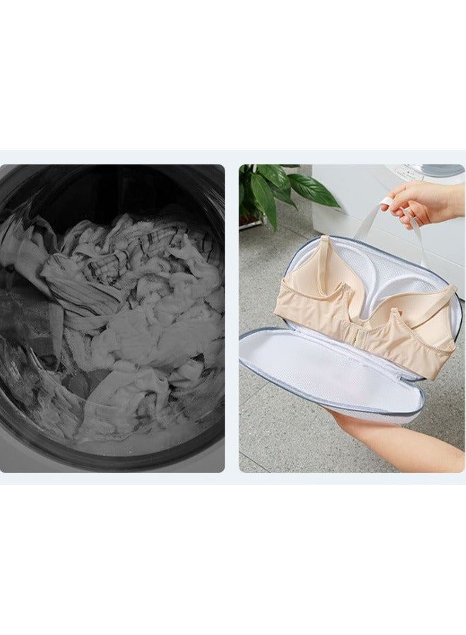 GMORO 4 Pack Bra Laundry Bag,Mesh Laundry Bag with Zipper,Anti-Tangle,Anti-Snag,Anti-Deformation Laundry Bag for Bras Underwear Socks Baby Clothes - Image 3