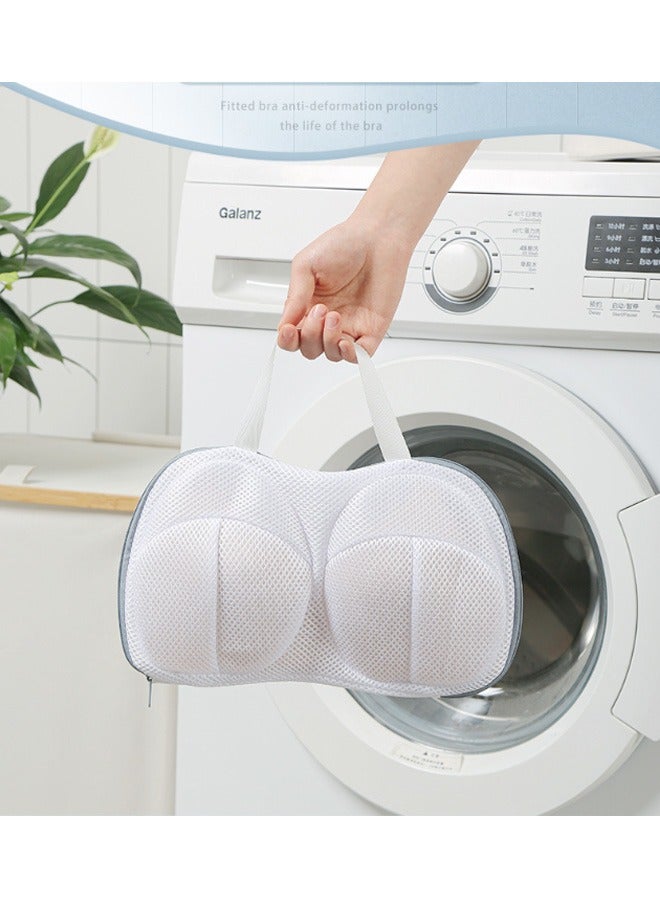 GMORO 4 Pack Bra Laundry Bag,Mesh Laundry Bag with Zipper,Anti-Tangle,Anti-Snag,Anti-Deformation Laundry Bag for Bras Underwear Socks Baby Clothes - Image 4