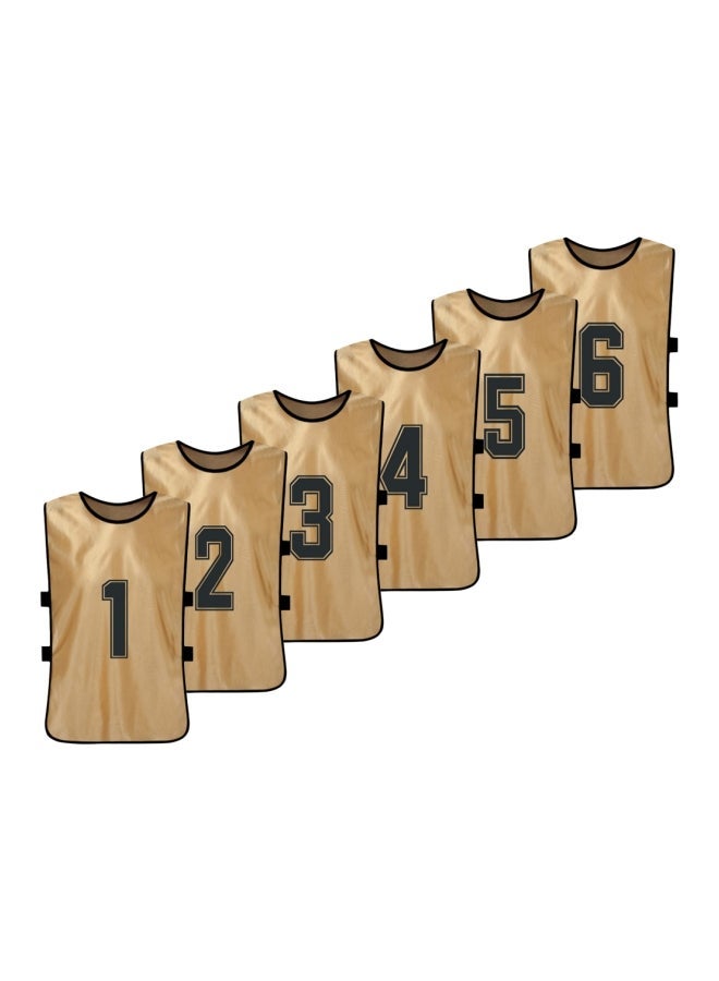 NIBEMINENT 6-Piece Basketball Pinnies Set - Image 1