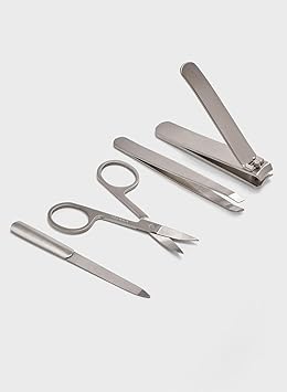 GENTLEMEN'S HARDWARE Gentlemens Hardware 4Piece Stainless Steel Manicure Set Cut Above The Rest - Image 3