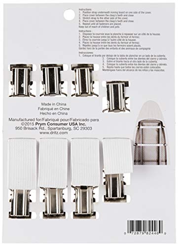 Dritz Clothing Care 82446 Ironing Board Cover Fasteners (4-Count) , White - Image 2