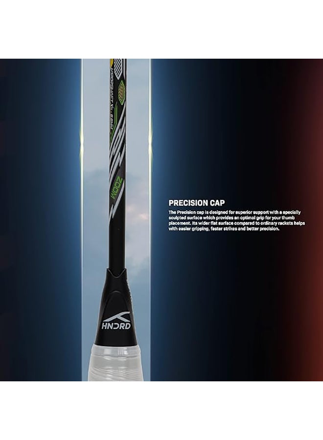 HUNDRED Flutter  Zoom  Unstrung Badminton Racket - Image 5