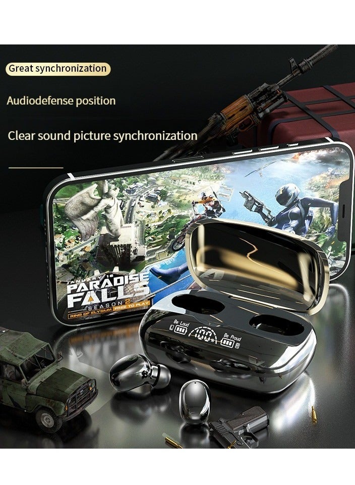 TWS Wireless Digital Display Mini Bluetooth Earphones