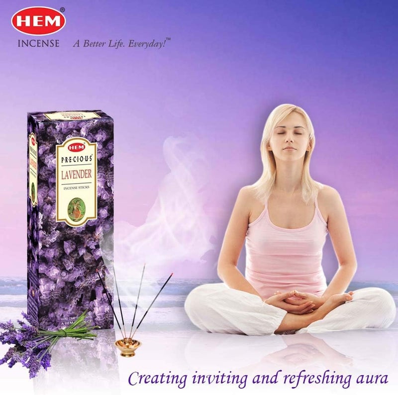 HEM Cost saving design picks Hem Lavender Incense Sticks – 100g Pack of 2 (200g Total) – Long-Lasting Aromatherapy for Relaxation, Meditation & Home Fragrance. Heat insulation layer - Image 4