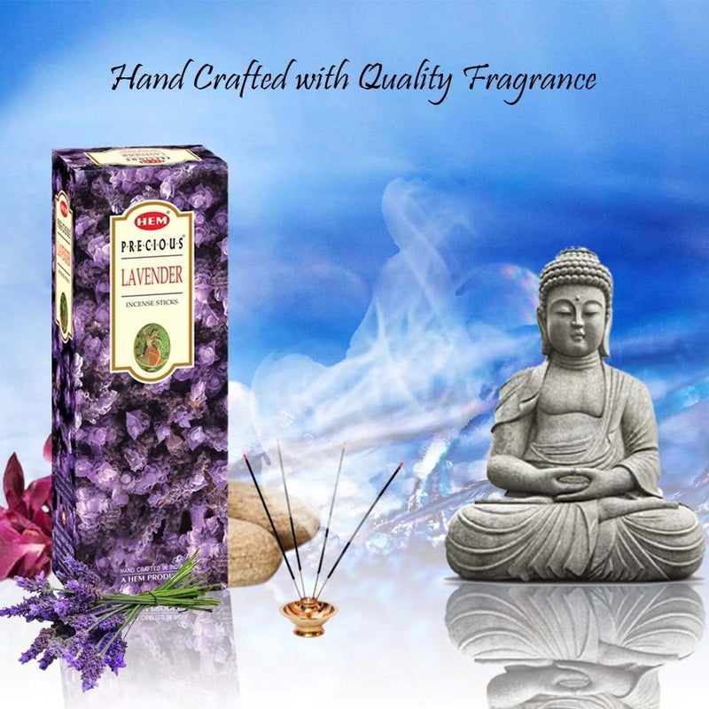 HEM Cost saving design picks Hem Lavender Incense Sticks – 100g Pack of 2 (200g Total) – Long-Lasting Aromatherapy for Relaxation, Meditation & Home Fragrance. Heat insulation layer - Image 2
