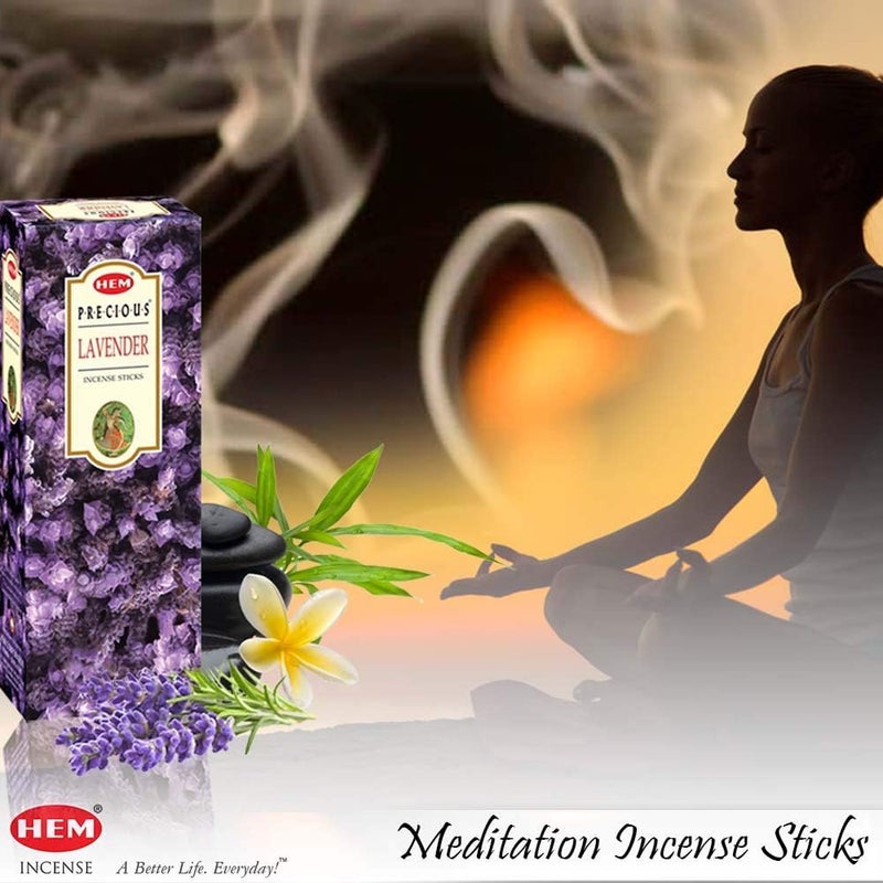 HEM Cost saving design picks Hem Lavender Incense Sticks – 100g Pack of 2 (200g Total) – Long-Lasting Aromatherapy for Relaxation, Meditation & Home Fragrance. Heat insulation layer - Image 3