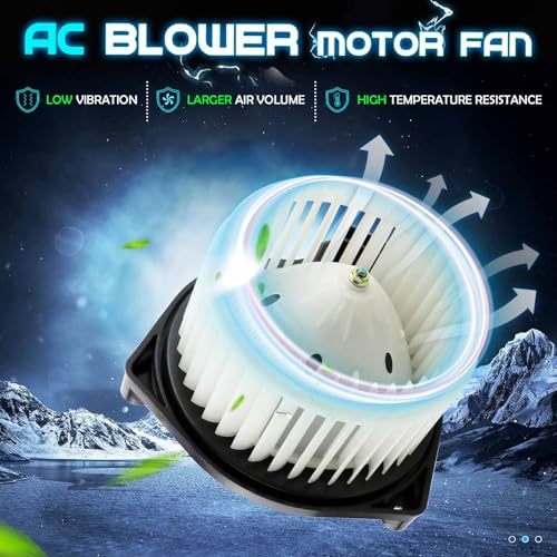 ILONPA Replacement HVAC Heater Blower Motor Fan Assembly Fit for 2005-2015 Toyota Tacoma Replaces 8710304040 700188 87103-04043 615-50129 PM9297 - Image 2