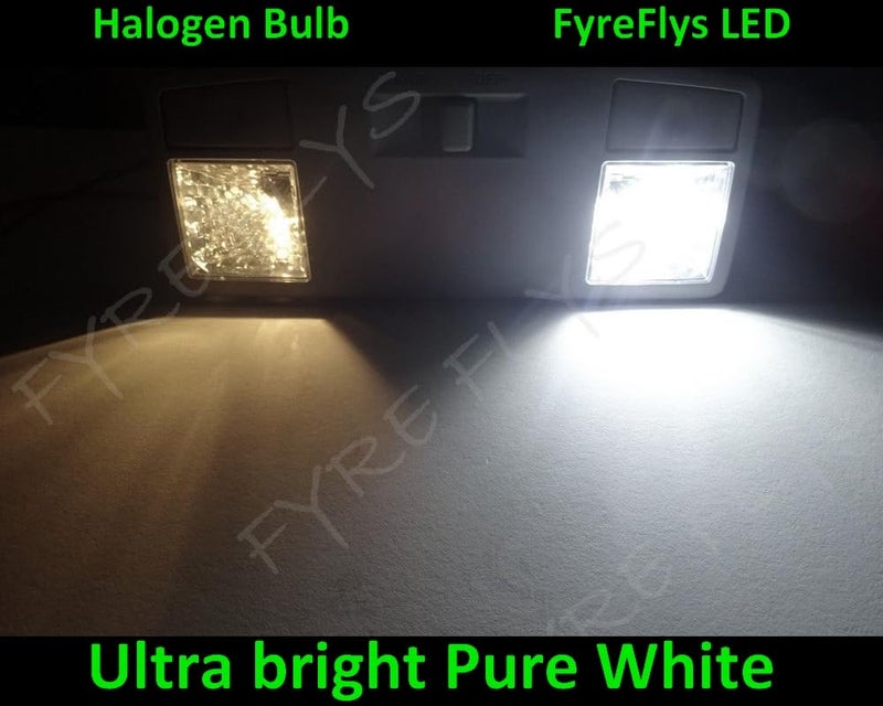 Fyre Flys 4x Error Free LED Eyebrow Eyelid Light Bulbs For Mercedes Benz W204 C300 C350, White - Image 5