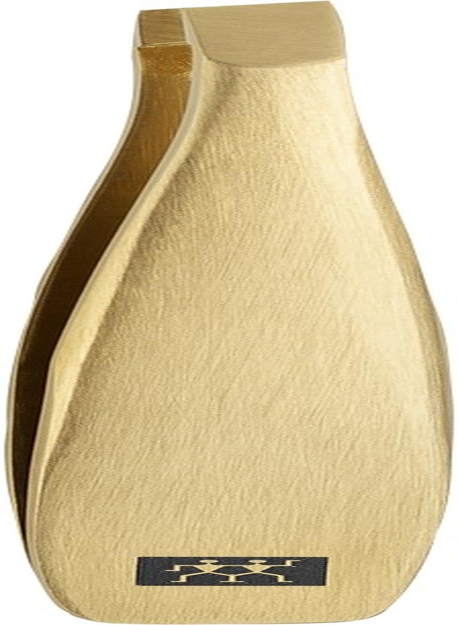 ZWILLING Beauty Tweezer Slanted (plucking eyebrows, removing splinters, hand finished, roughened tips, hypoallergenic), Premium, Gold, 3.5-inch - Image 1