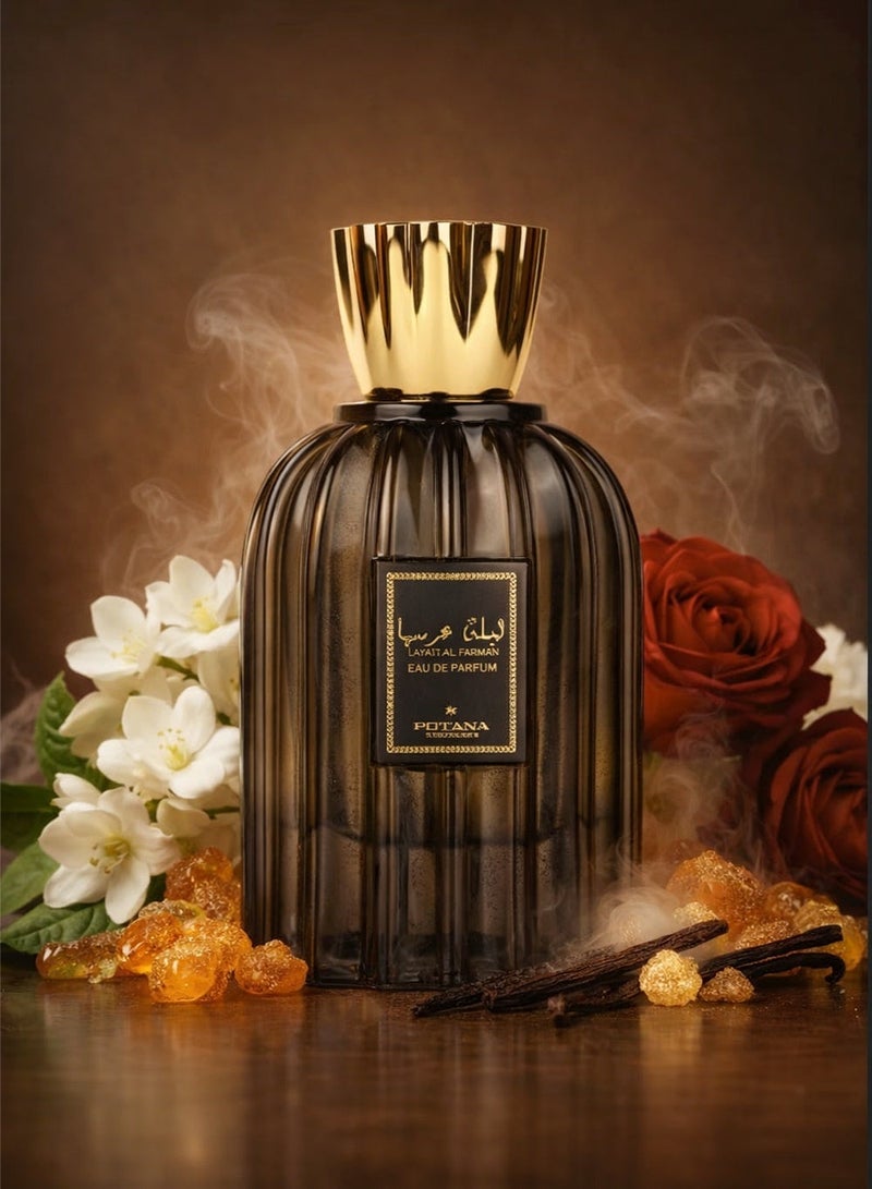 عطور روتانا روتانا ليلة إيرسوها أو دو بارفيوم 100 مل – عطر يونيسكس شرقي زهري عنبري طويل الثبات بنفحات الحمضيات والياسمين والفانيليا - Image 1