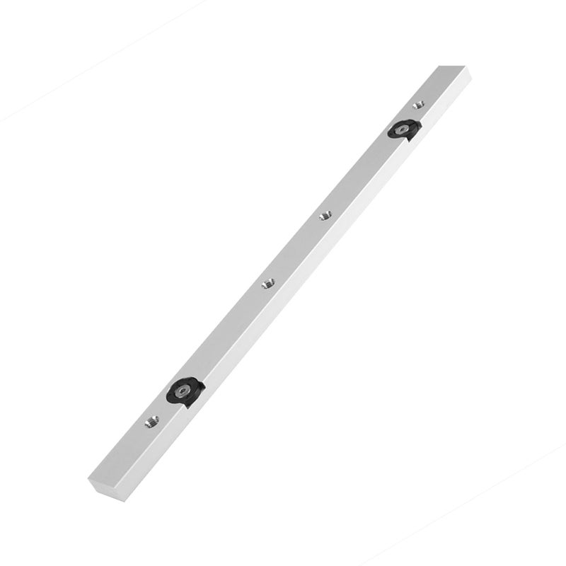 Estink Miter Bar, Aluminium Alloy Miter Bar Slider Table Saw Miter Rod Woodworking Tool Jig and Fixture Bar for Building Various Jigs on Your Table Saw, 300mm / 11.81'' (300 Slider) - Image 3