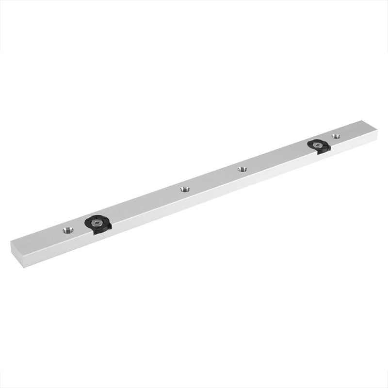 Estink Miter Bar, Aluminium Alloy Miter Bar Slider Table Saw Miter Rod Woodworking Tool Jig and Fixture Bar for Building Various Jigs on Your Table Saw, 300mm / 11.81'' (300 Slider) - Image 1
