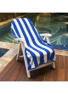 Rock Pow Oversized Beach Towels (1 Pack, 76x180 cm) - Extra Large 100% Cotton Summer Pool Cabana Stripe Highly Absorbent & Soft Towel  - Image 4
