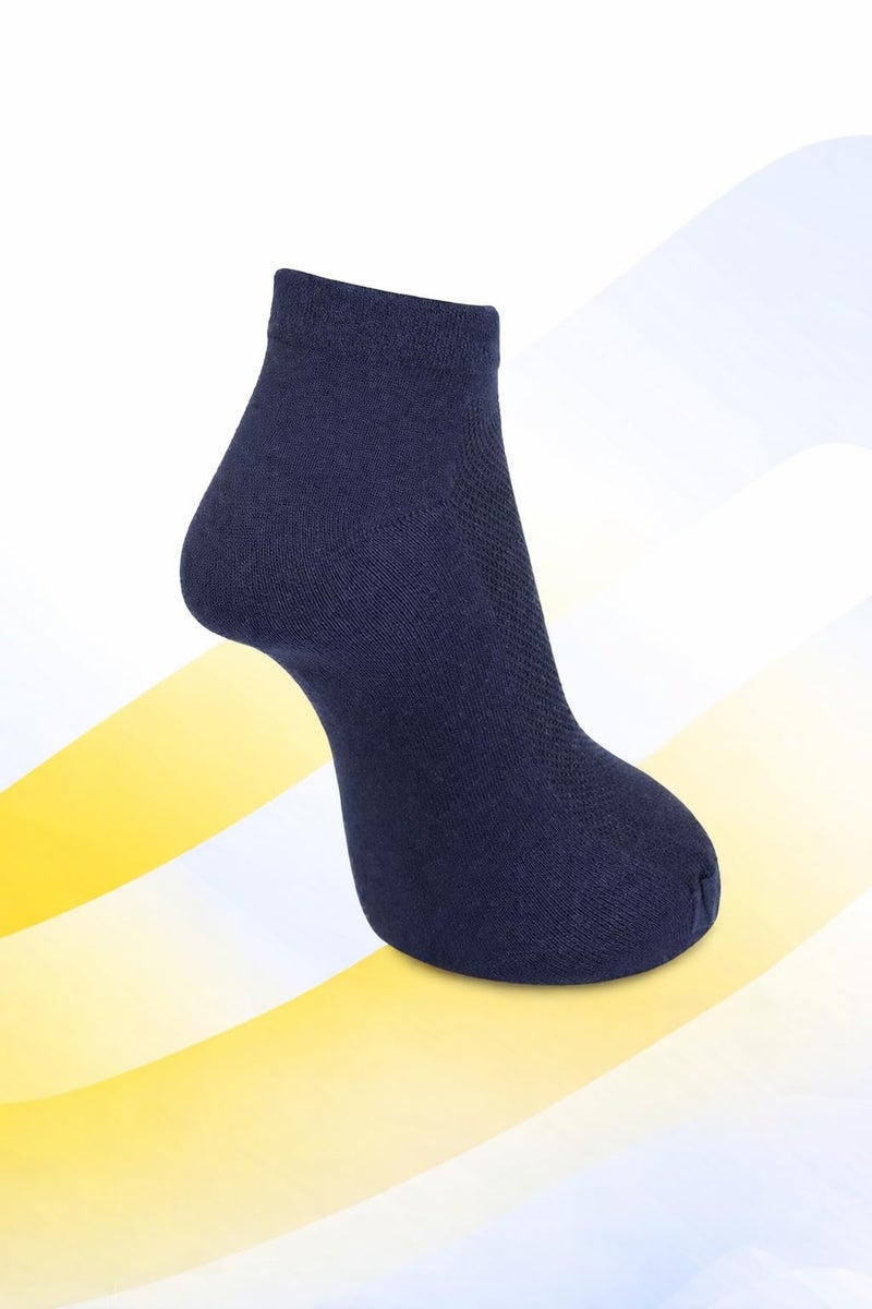 Dollar Men Ankle Socks Low Cut Thin Sock Lightweight Assorted Color Soft Sock 3 Pairs - Image 5