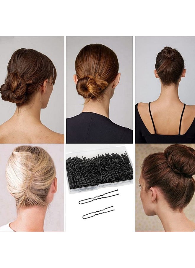 200Pcs 2.4 & 2 Inchs U Shaped Hair Pins Bun Hair Pins Bun Bobby Pins With Storage Box For Women Girls And Hairdressing Salon (Black) - pzsku/Z8CD37DBAB381E7E42F19Z/45/_/1719052373/e822c06a-b193-41bd-b816-f45e53c7d3ff